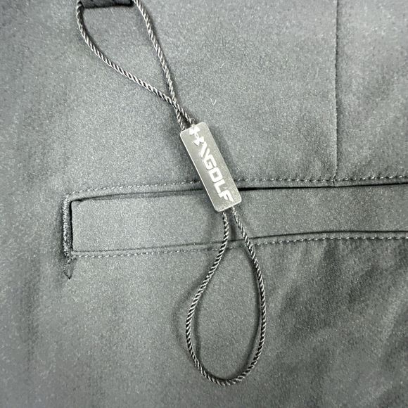 Under Armour Straight Golf Pants Black Activewear Logo NWT Mens 32x30 - Picture 11 of 11